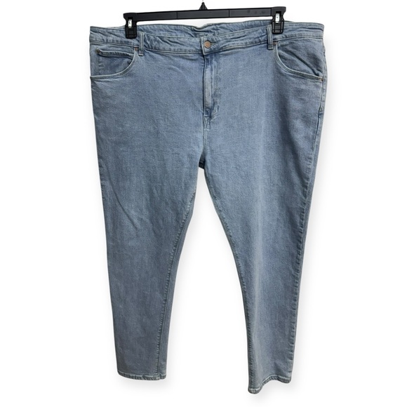 ASOS Light‎ Blue Straight Leg Jeans - Picture 1 of 2